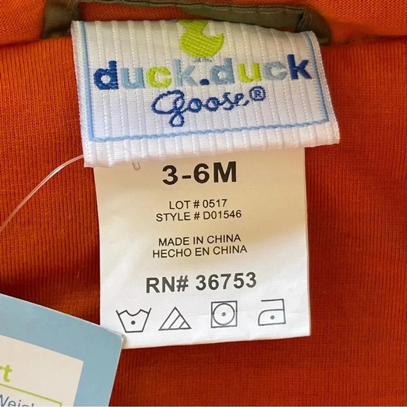 NWT Duck Duck Goose baby ACE Pilot outfit 3-6 months - Picture 13 of 13